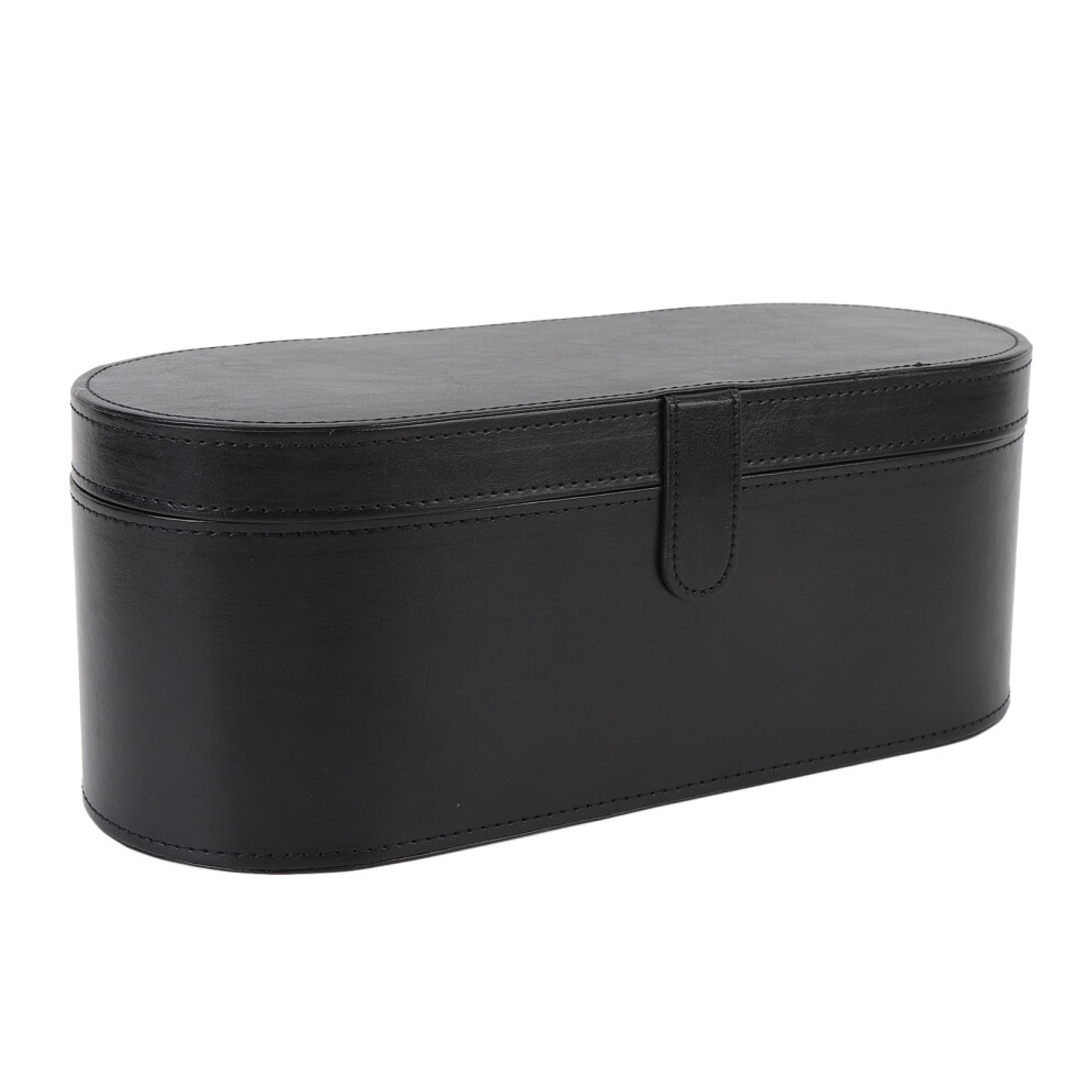 Water-Resistant PU Leather Hair Styling Tool Bag - Compact Portable Travel Case