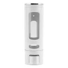 400 ml zeepdispenser voor wandmontage, handmatige handzeep, douchegel en lotioncontainer voor badkamer en keuken