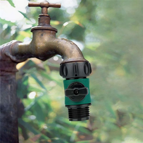 Kunststof waterleiding afsluitklep tuinslang aansluitfitting 1