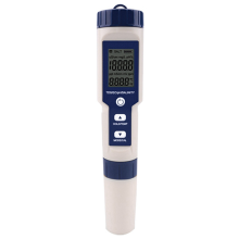 5-in-1 TDS/EC/PH/zoutgehalte/temperatuurmeter Digitale waterkwaliteitsmeter voor zwembaden, drinkwater en aquaria