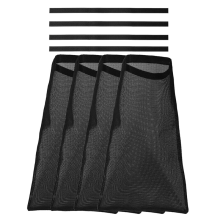 4-pack drogerventilatie pluizenzakken, stofzakken voor buitenventilatie, opvangen en