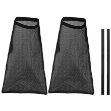 2-pack drogerventilatie pluizenzakken, stofzakken voor buitenventilatie, opvangen en