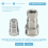 Snelkoppeling ISO7241-A NPT hydraulische koppelingsconnector 1/2 inch wisselinterface 5