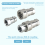 Snelkoppeling ISO7241-A NPT hydraulische koppelingsconnector 1/2 inch wisselinterface 6