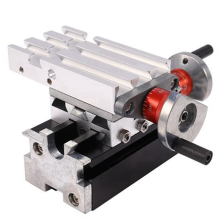 Metalen tafelgeleider Maximale slag X 50 mm Y 32 mm Geschikt voor gereedschap Minimachines