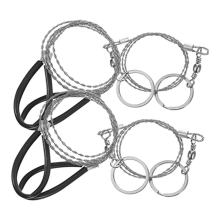 4 stuks draadzaagketting Garrote touwkettingzaag survivalzak speciaal gereedschap handgereedschap