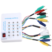 24V/36V/48V/60V/72V elektrische auto e-bike scooter borstelloze motorcontroller tester voor testspoel (wit)