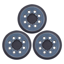 stuks steunpad 5 inch schuurmachine met 8 gaten en klittenband voor DWE6423 N329079, werkend met modelbouwonderdelen
