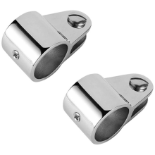2 stuks Bimini Top Jaw Slide Marine Boot Hardware Fitting 316 roestvrij staal binnendiameter 1 inch 25,4 mm
