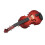 Violin Brooch Exquisite Details Without Barbs Mini 10