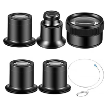 Juwelier Horloge Vergrootglas Tool 5X 10X 15X 20X 30X Draagbare Monoculaire Vergrootglas Loep Lens voor Oog