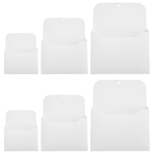 6-pack magnetische ordners, briefformaat papier, tijdschriftenpost, wandopbergvak (S/M/L)