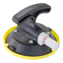 4,5 inch zuignappomp met T-greep en vacuümheffer met concave plaat voor vlakke/gebogen oppervlakken