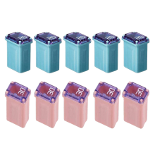 10 stuks 20Amp 30Amp miniatuurdooszekeringen FMM MCASE type Maxi ("Low Blow")