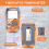 Mini optische vermogensmeter - M7 OPM glasvezelkabeltester - 70DBm-+10DBm SC/FC/ universele interfaceconnector 6