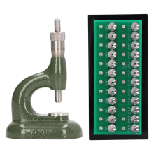 Horloge reparatie gereedschapset achterkant kast sluiter horlogemaker aluminiumlegering groen met 48 stuks matrijzen