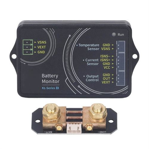Batterijmonitor, Bluetooth-capaciteitstester, 100A 0-120V voltmeter en ampèremeter, draadloze multimeter