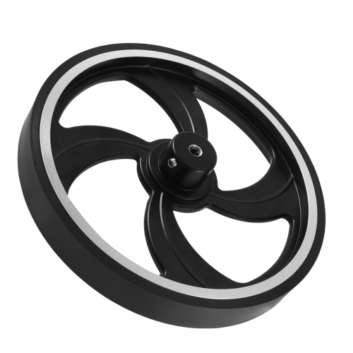 500mmx6mmx20mm industriële aluminium rubberen meet-encoder meterwiel voor accessoires 1