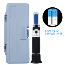 Refractometer met ATC-dubbele schaal - Specifieke en hydrometer bij het maken van wijn en het brouwen van bier - Homebrew Kit
