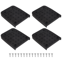 Stilt Soles antislip pads voor gipsplaat, 4-delige vervangingsset, antislip voet, bouwstatiefmat