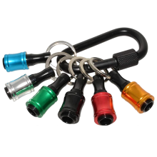 6 stuks upgrade bithouder 1/4 inch zeskant aluminium schroevendraaier voor boormachine-verlengstukken