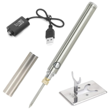 Draagbare draadloze soldeerbout, USB-oplaadbaar, soldeerbout op batterijen, draadloos oplaadbaar lasapparaat