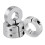 4-pack split shaft collar bore 20mm, aluminium klemtype, 40mm OD, 12mm dikte 1