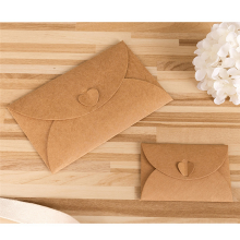 100 stuks Kraft mini-enveloppen bruin voor cadeaubonnen en zakelijke 103x70mm