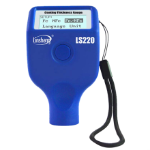 LS220 Laagdiktemeter Autolakmeter LCD-scherm voor 2000 μm ferro-non-ferro droge film