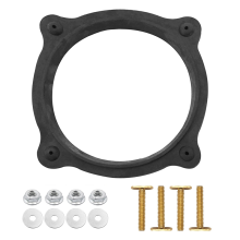 385310063 Vloerflensafdichting en montagekit vervanging voor Select / Sealand RV-toilet zwart