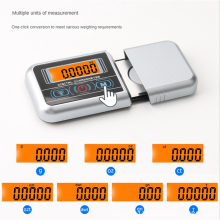 100G/0,005 Mini digitale draaitafel stylus krachtmeter LED armbelastingmeter draagbare weegschalen sieraden