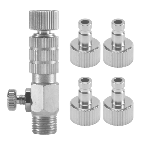 Airbrush snelkoppeling ontkoppelconnectoradapter standaard 1/8 inch plugfitting 2