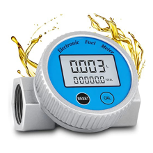 Turbine Flowmeter Waterdichte Digitale Flowmeter 2,37-26,41 GPM voor Water Diesel Brandstof Methanol Kerosine Olie (1In NPT)