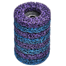 8-pack stripschijf voor haakse slijpers, roest verwijderen, verf reinigen, lassen, 4x5/8 inch