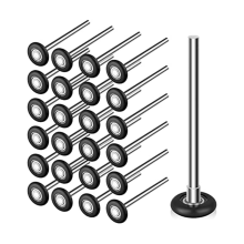 12 stuks nylon garagedeurrollen 2 inch stille rollen bulk 6200ZZ lagervervanging voor benodigdheden