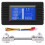 DC-batterijmonitor, vermogensmeter, ampèremeter, digitale 0-200V shunt, 100A multimeter, voltmeter, capaciteitstester 8