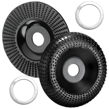2-pack hout slijpschijf voor haakse slijper 125mm houten snijfrees van de schijf