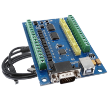 USB CNC 5 100KHz 12-24V lineaire bewegingsbesturingskaart STB5100 breakout-bord