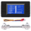 DC-batterijmonitor, vermogensmeter, ampèremeter, digitale 0-200V shunt, 100A multimeter, voltmeter, capaciteitstester 1