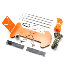 Jig Kit Verstelbare Survival Making Weave Camping Touw Sieraden Sleutelhanger Knutselidee voor Volwassenen Kinderen