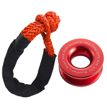 1 set touwsluitingen, synthetische auto, flexibele sluitingen, 55.000 lbs, aanhangwagen, trekband, kapotte lieraccessoires