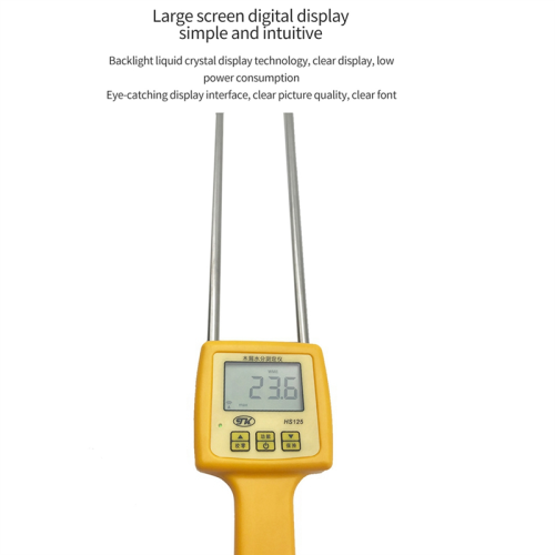 HS125 Houtvochtmeter Draagbare Zaagselanalysator Tester 2