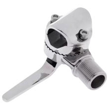 Marine VHF-antennemontagerail, verstelbare basis, zware ratelbuisklemhardware