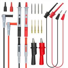 P1308B 18-delige testkabelset 4 mm banaanstekker naar haakkabel vervangbare multimetersonde krokodillenklem