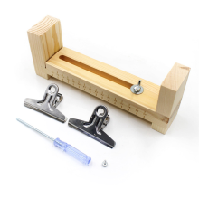 Armbandenmakerhouder U-vormige mal Houten frame Vlecht DIY Crafting Tool Kit voor armbanden B