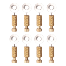 8 stuks DIY lederen handnaainaalden voor positiebepaling, naaien, vaste hechting 6-12 mm