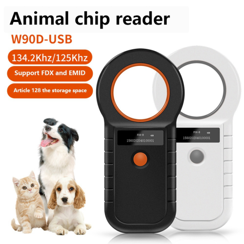 Diertaglezer USB 134.2K Dual Frequency Pet Chip Zwart 2