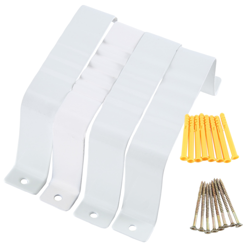Regenpijpadapter Gootband 3X4 Leider (4-pack) (Wit) 2