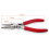 3 stuks sieradentang DIY zes-segmenten handopwindbare modelleer mini platte neus 2