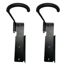 2-pack fietsenrek garage muurbevestiging, draaibaar rek, fietshaak voor binnen, fietsenrek, houder